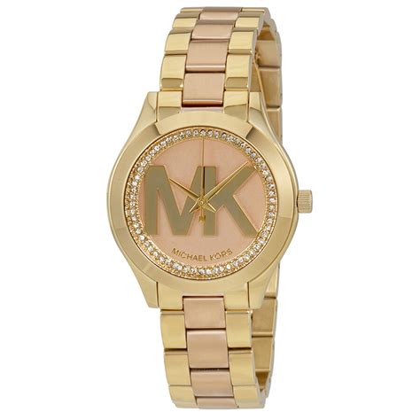 michael kors small gold watch